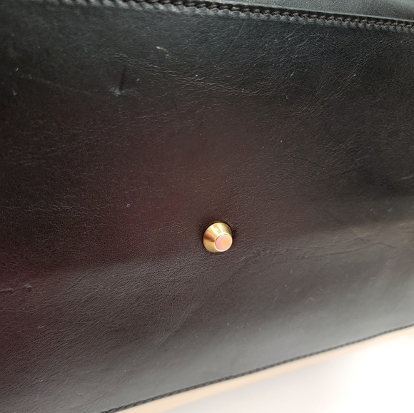 Chloe Alison Large Leather Bag, Cream/Black - Picture 8 of 16